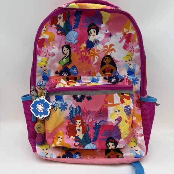 Disney Princesses Backpack, 16", Pink, School EXCELLENT CONDITION - Picture 1 of 3